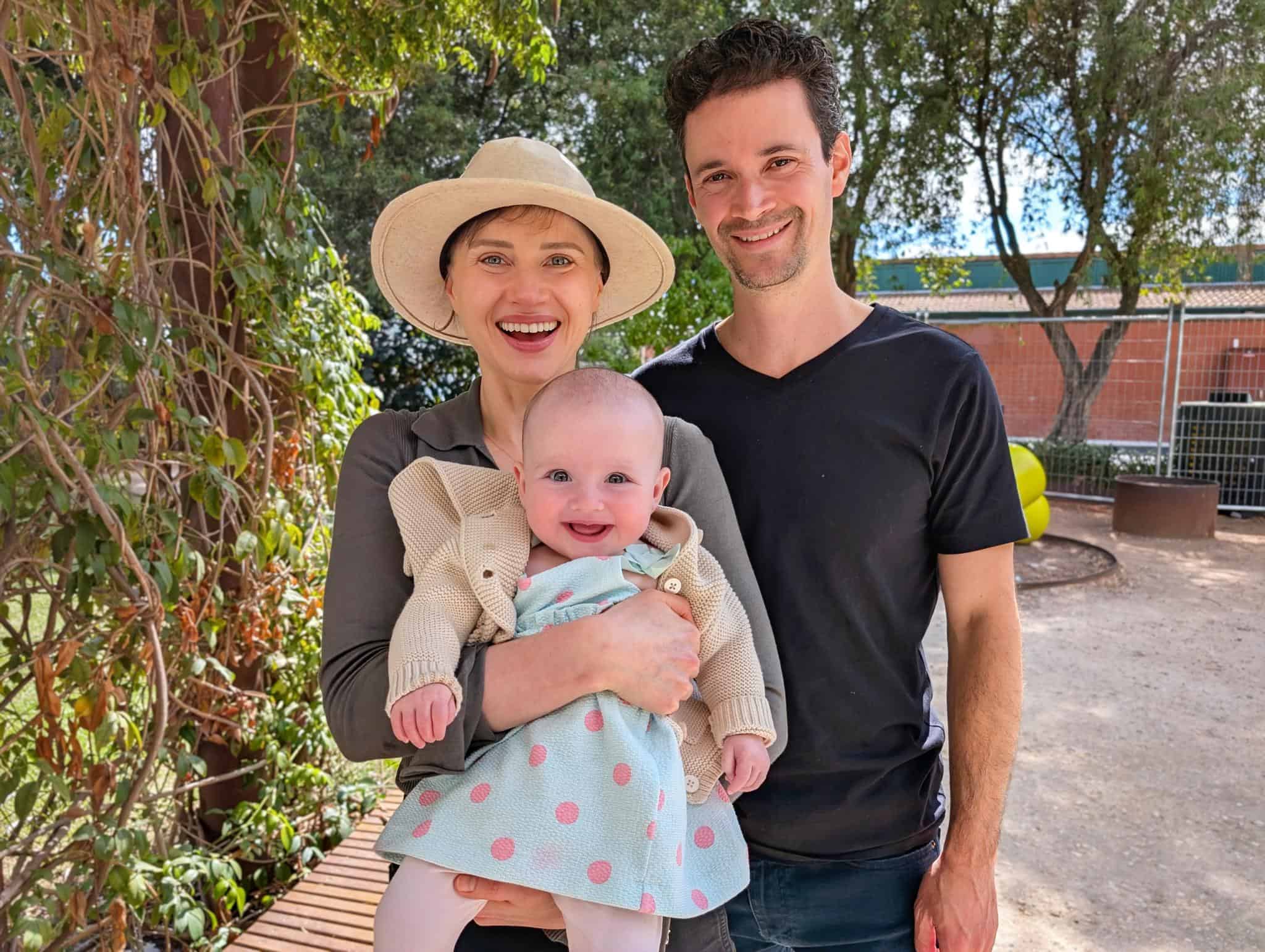Sascha Johan and Zelie Healthy pregnancy and healthy baby